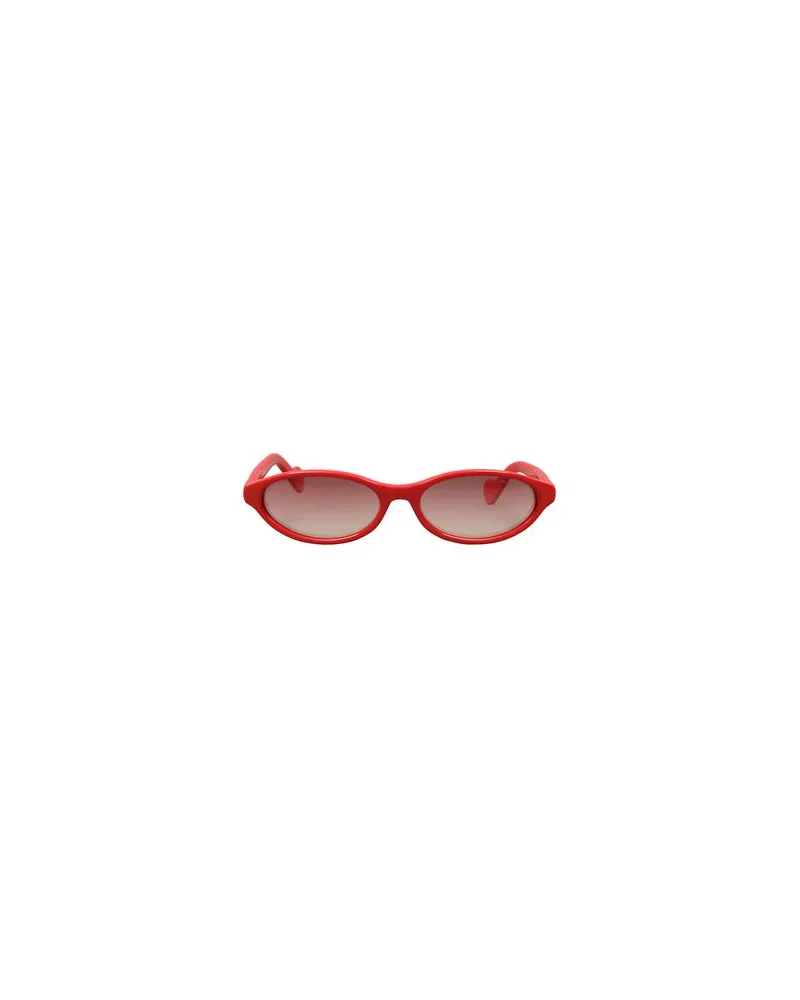 Moncler AMBOS  - BRILLEN - Sonnenbrillenauf YOOX.COM Tomatenrot