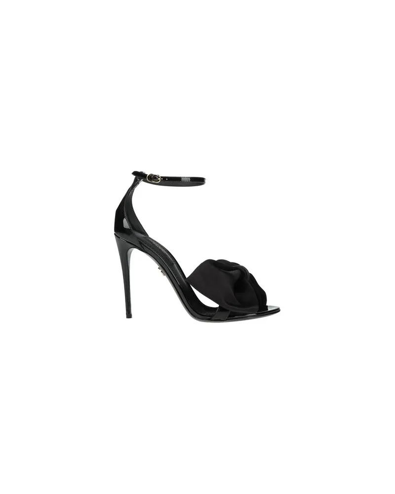 Dolce & Gabbana SCHUHE - Sandalenauf YOOX.COM Schwarz