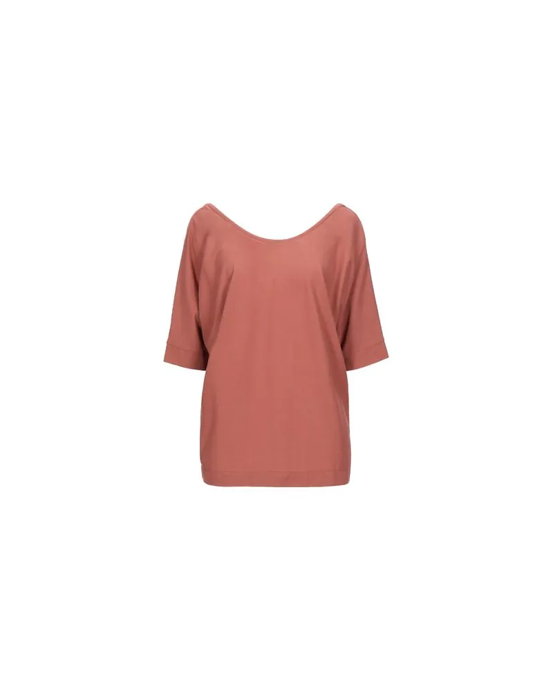 Zanone BY SLOWEAR - TOPS - T-shirtsauf YOOX.COM Ziegelrot