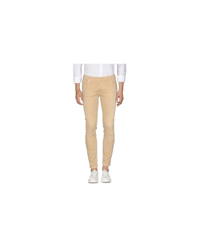Daniele Alessandrini HOSEN & RÖCKE - Jeanshosenauf YOOX.COM Kamel