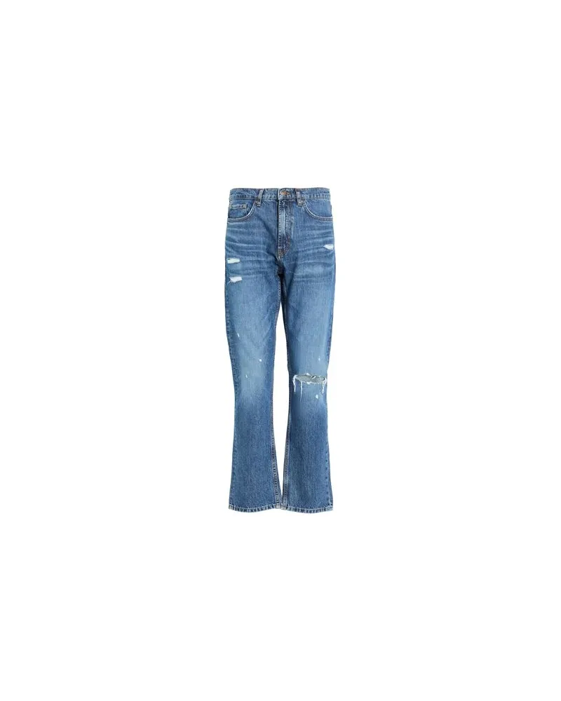 HUGO BOSS HOSEN & RÖCKE - Jeanshosenauf YOOX.COM Blau
