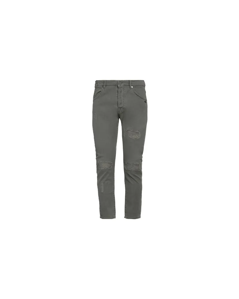 BERNA HOSEN & RÖCKE - Jeanshosenauf YOOX.COM Militärgrün
