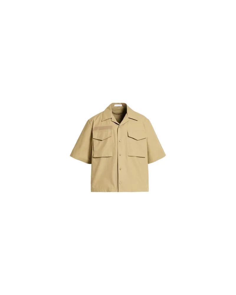Helmut Lang TOPS - Hemdenauf YOOX.COM Khaki