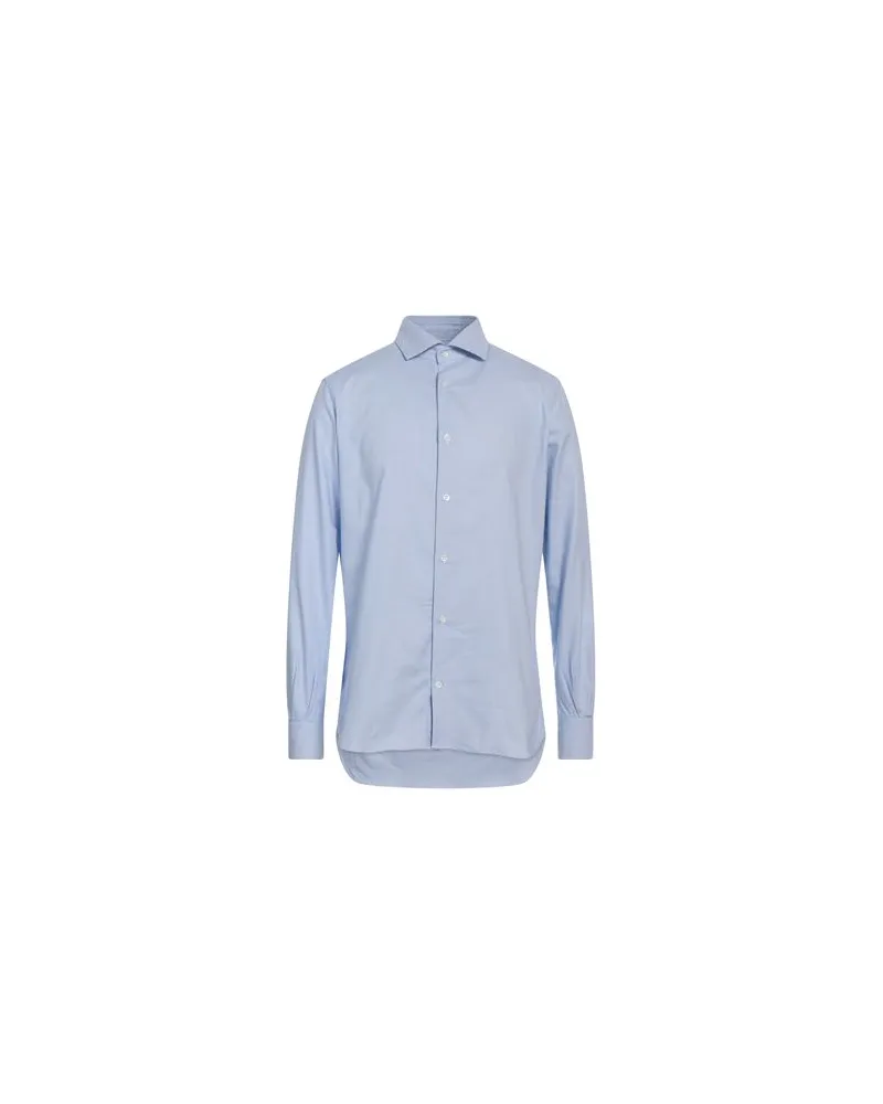 Glanshirt TOPS - Hemdenauf YOOX.COM Himmelblau