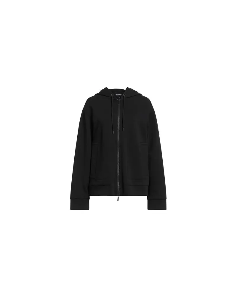 Emporio Armani TOPS - Sweatshirtsauf YOOX.COM Schwarz