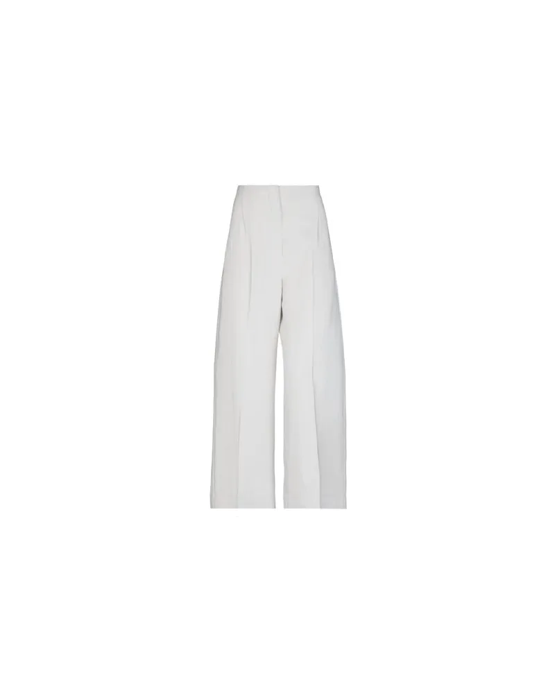 Max Mara HOSEN & RÖCKE - Hosenauf YOOX.COM Hellgrau