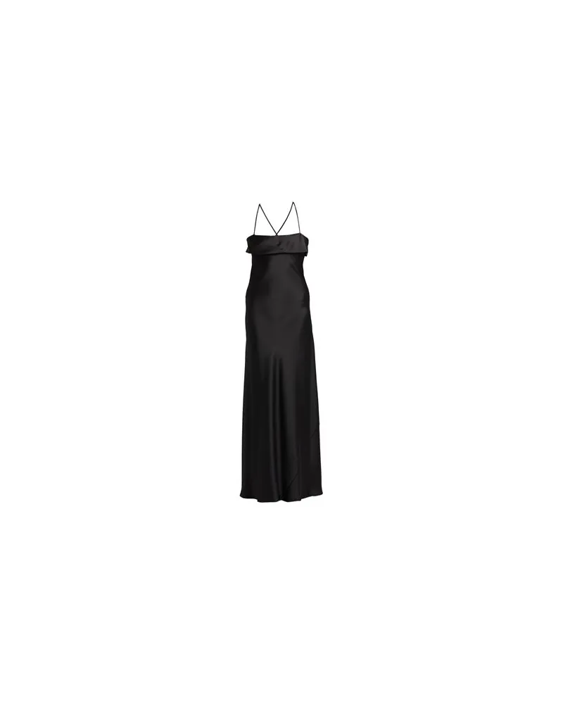ACTUALEE KLEIDER - Maxi-Kleiderauf YOOX.COM Schwarz