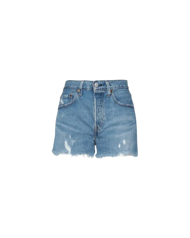 Levi's HOSEN & RÖCKE - Jeansshortsauf YOOX.COM Blau