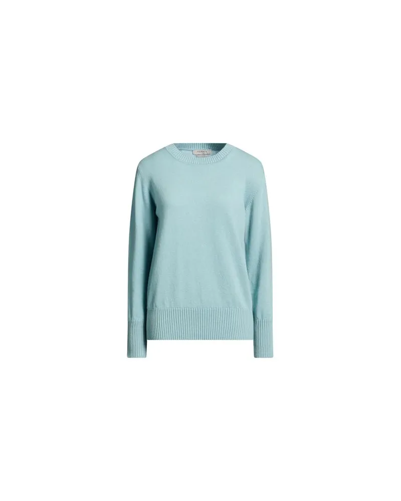 Alpha Studio STRICKWAREN - Pulloverauf YOOX.COM Himmelblau