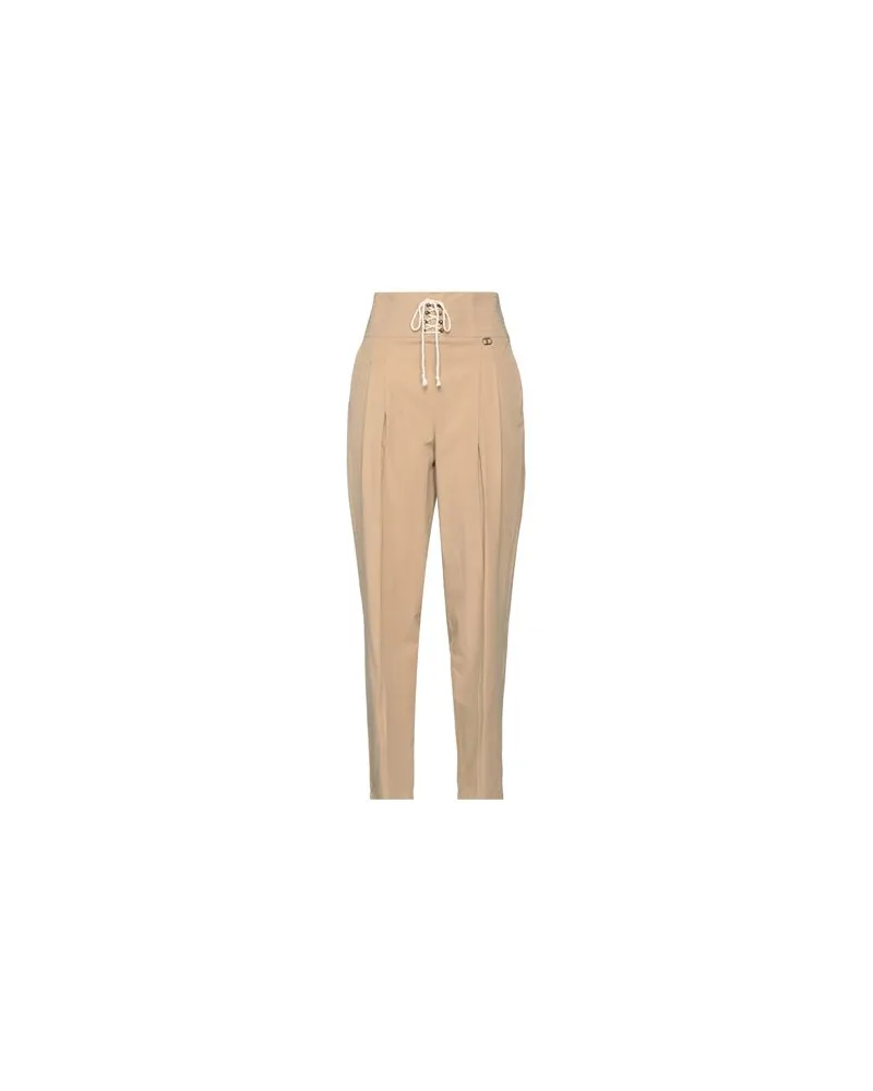 Twin-Set HOSEN & RÖCKE - Hosenauf YOOX.COM Sand