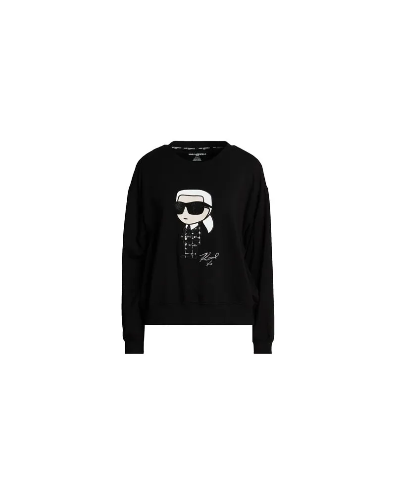 Karl Lagerfeld TOPS - Sweatshirtsauf YOOX.COM Schwarz