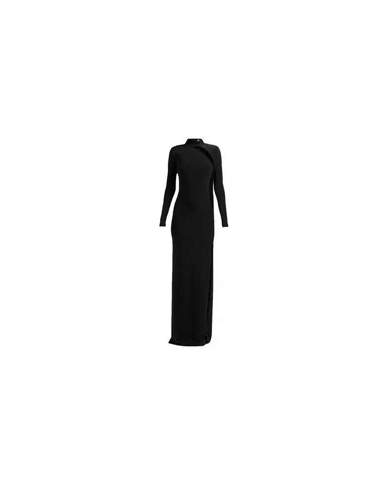 The New Arrivals Ilkyaz Ozel KLEIDER - Maxi-Kleiderauf YOOX.COM Schwarz