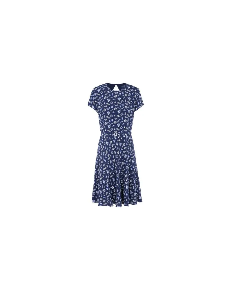 Ralph Lauren Printed Casual Dress   - KLEIDER - Mini-Kleiderauf YOOX.COM Blau