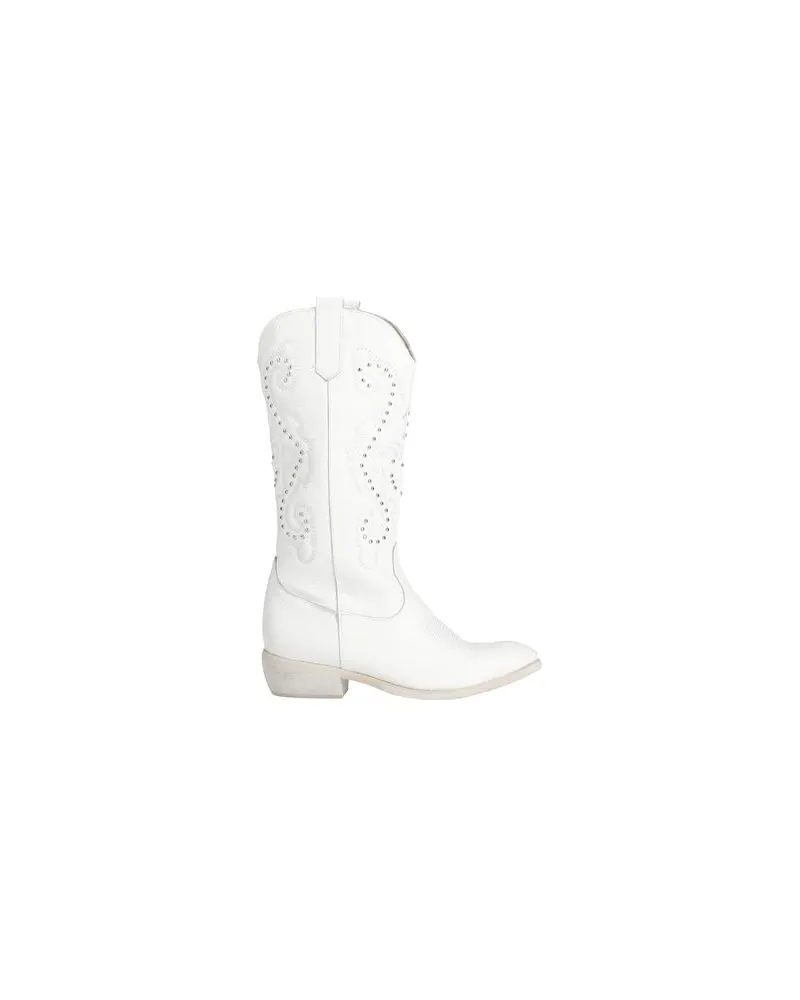 GENEVE shoes SCHUHE - Stiefelauf YOOX.COM Weiß