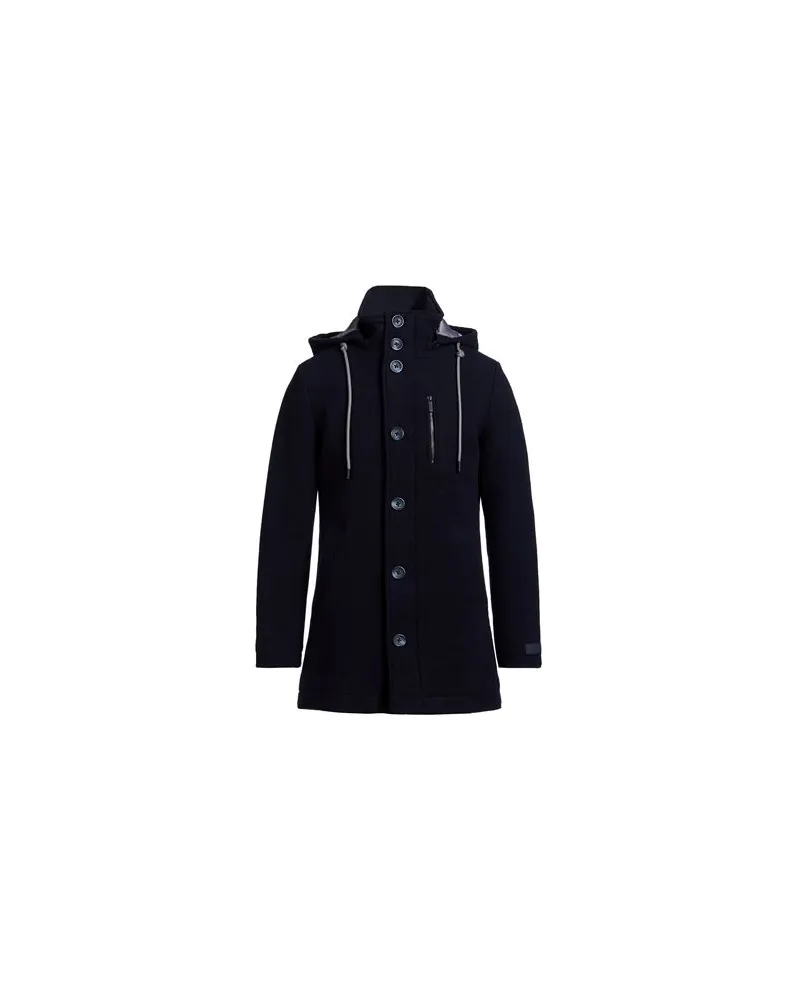 Guess JACKEN & MÄNTEL - Mäntelauf YOOX.COM Nachtblau