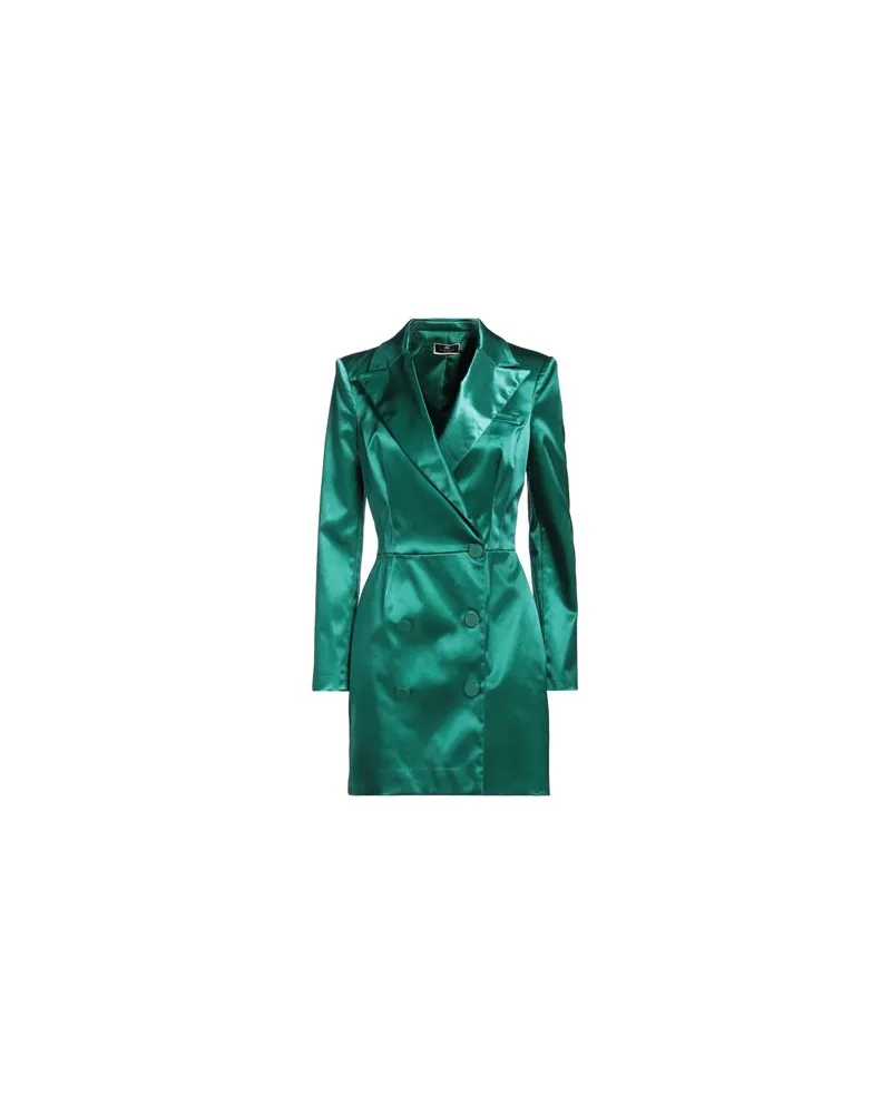 Elisabetta Franchi KLEIDER - Mini-Kleiderauf YOOX.COM Smaragdgrün