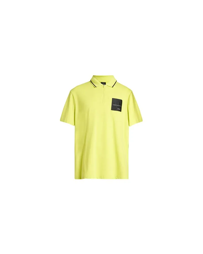 Armani Exchange X MIXMAG - TOPS - Poloshirtsauf YOOX.COM Gelb
