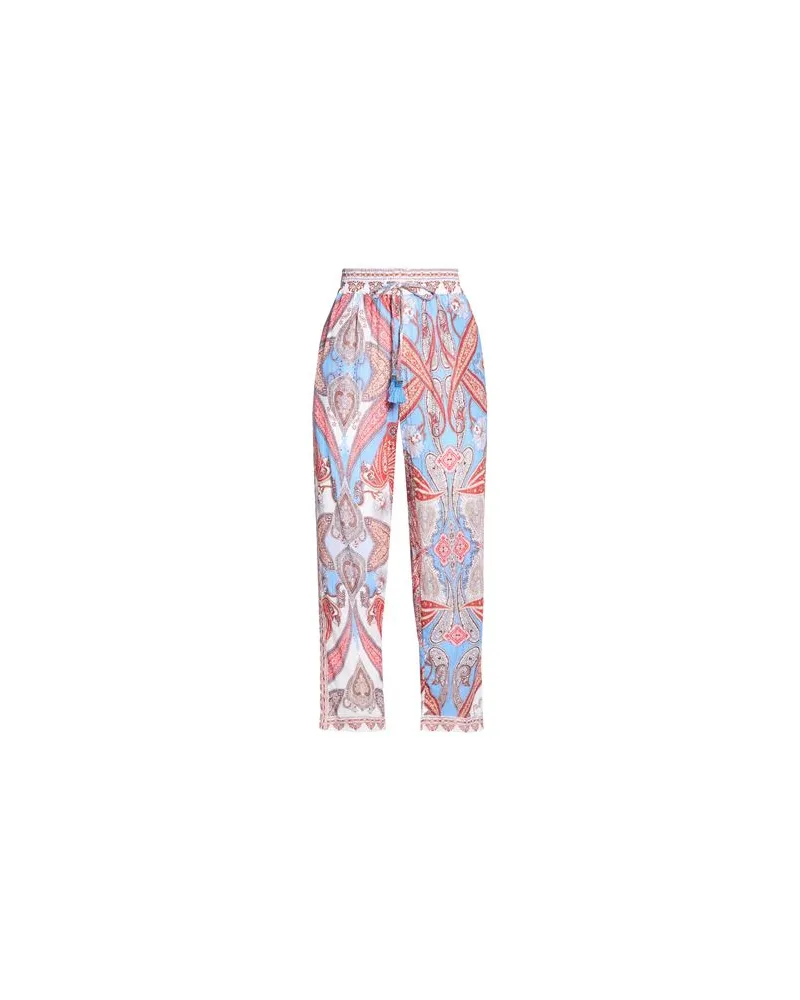 FARM Rio JANDAYA DANCE PANTS - HOSEN & RÖCKE - Hosenauf YOOX.COM Azurblau