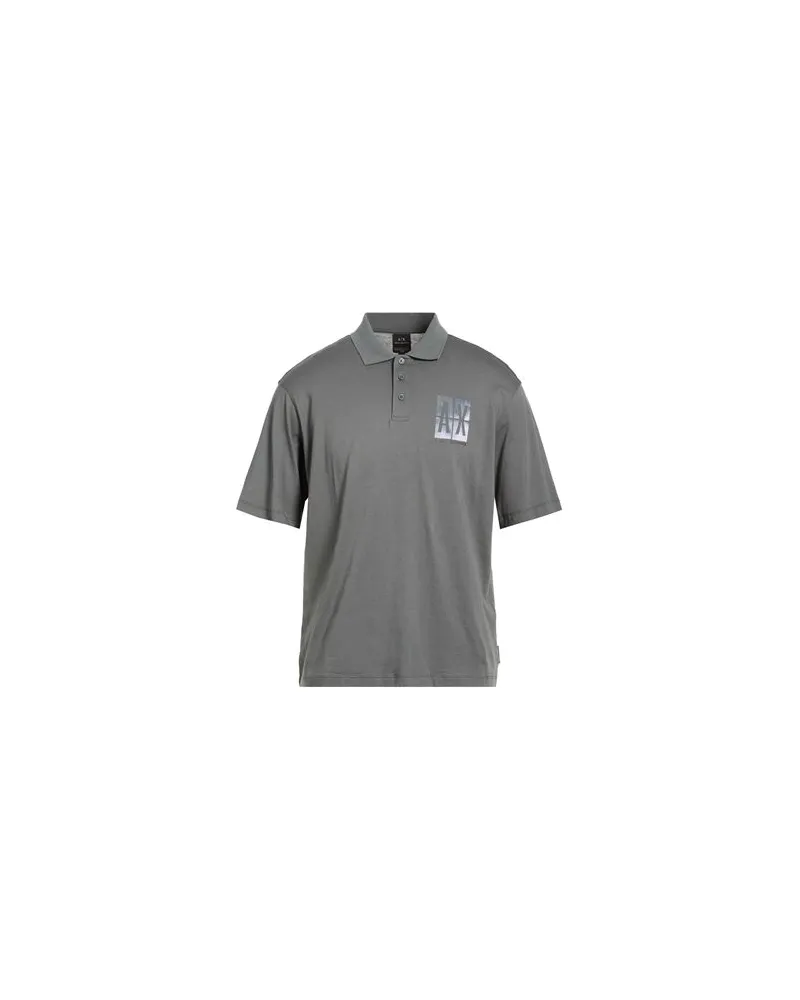 Armani Exchange TOPS - Poloshirtsauf YOOX.COM Grau