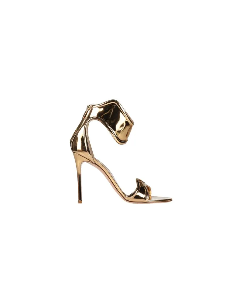 Gianvito Rossi SCHUHE - Sandalenauf YOOX.COM Gold