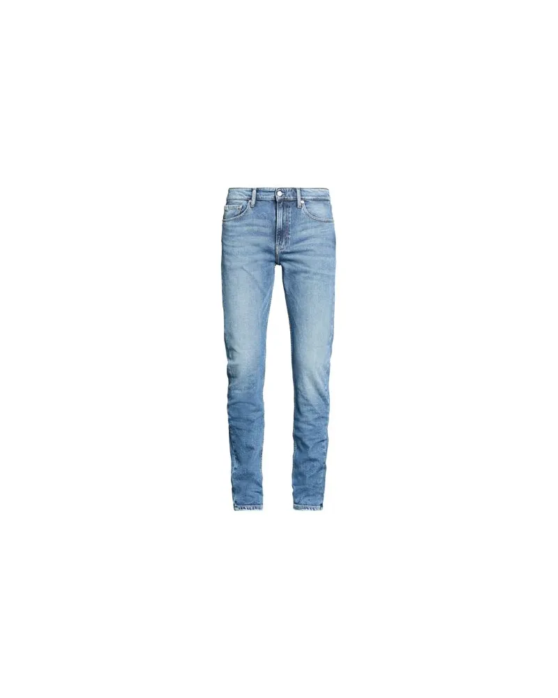 Calvin Klein HOSEN & RÖCKE - Jeanshosenauf YOOX.COM Blau