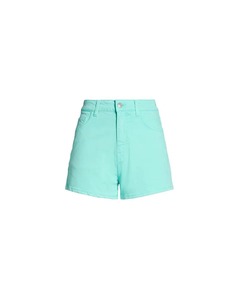 Jucca HOSEN & RÖCKE - Jeansshortsauf YOOX.COM Tūrkis