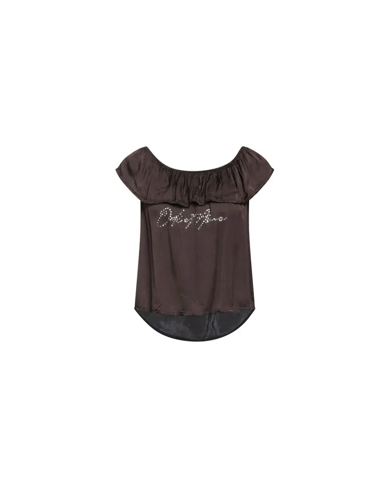 Odi et Amo TOPS - Topsauf YOOX.COM Dunkelbraun
