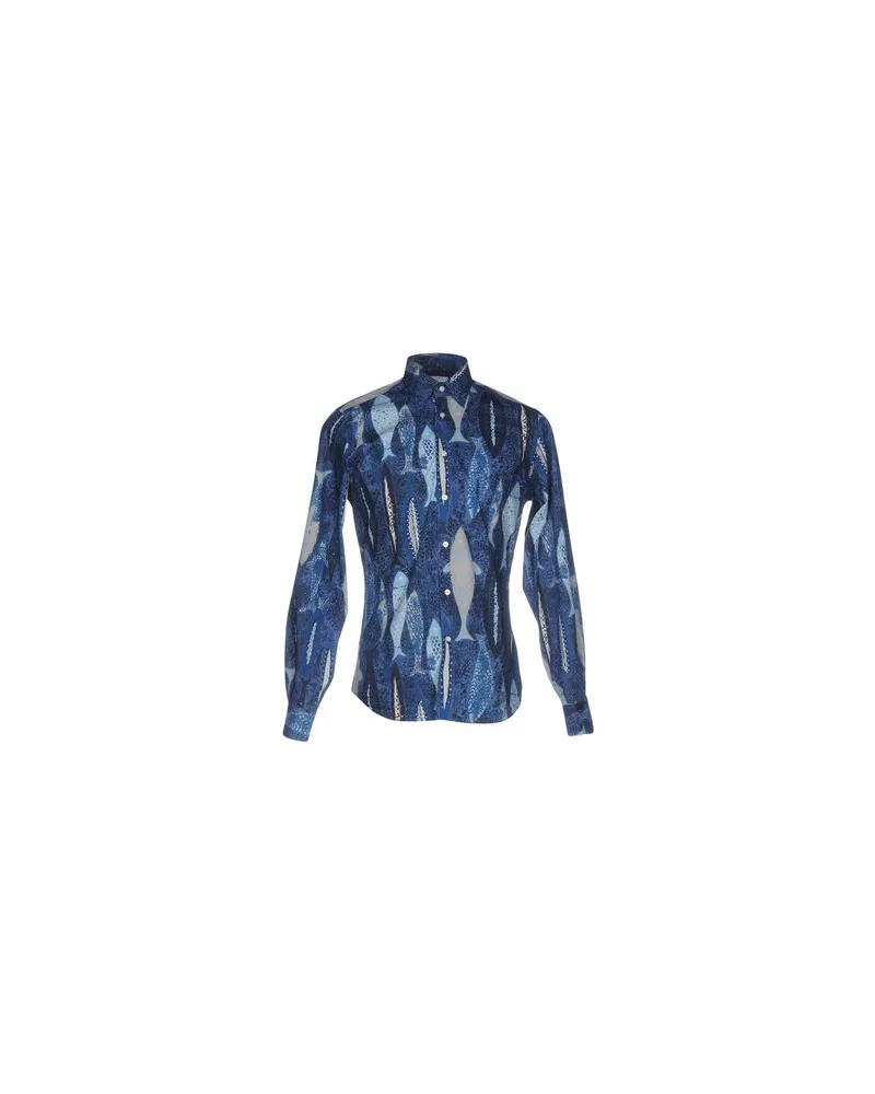 Boglioli TOPS - Hemdenauf YOOX.COM Blau
