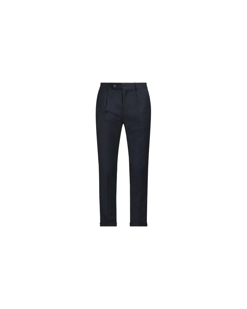 Manuel Ritz MARZOTTO FOR  - HOSEN & RÖCKE - Hosenauf YOOX.COM Marineblau