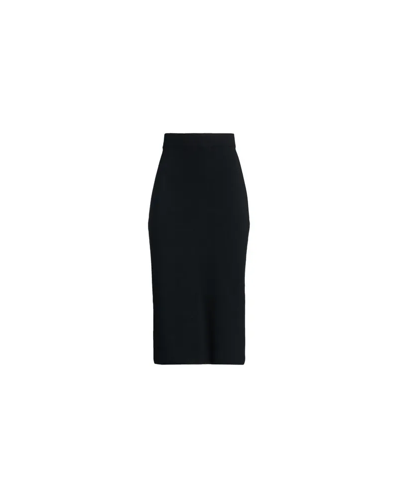 KONTATTO HOSEN & RÖCKE - Midi-Röckeauf YOOX.COM Schwarz
