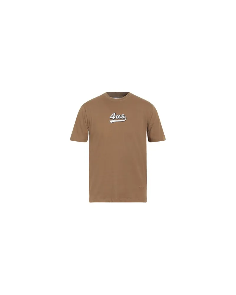 Cesare Paciotti TOPS - T-shirtsauf YOOX.COM Khaki