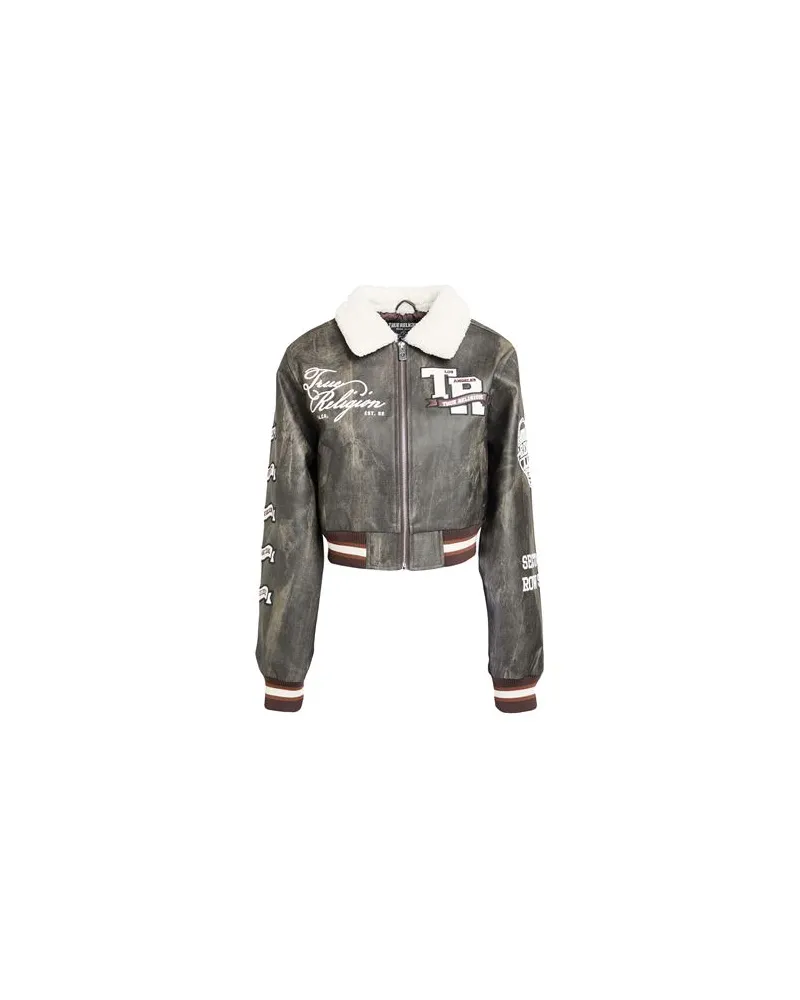 True Religion JACKEN & MÄNTEL - Jacken und Anoraksauf YOOX.COM Dunkelbraun