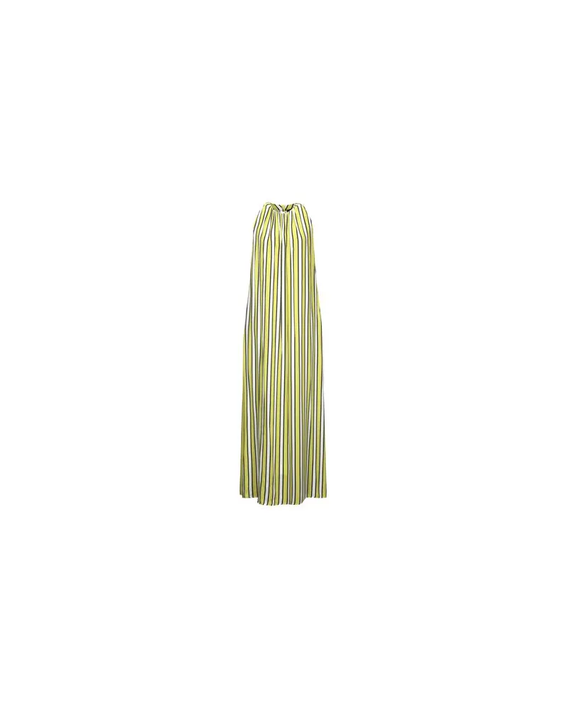 Frankie Morello KLEIDER - Maxi-Kleiderauf YOOX.COM Limettengrün
