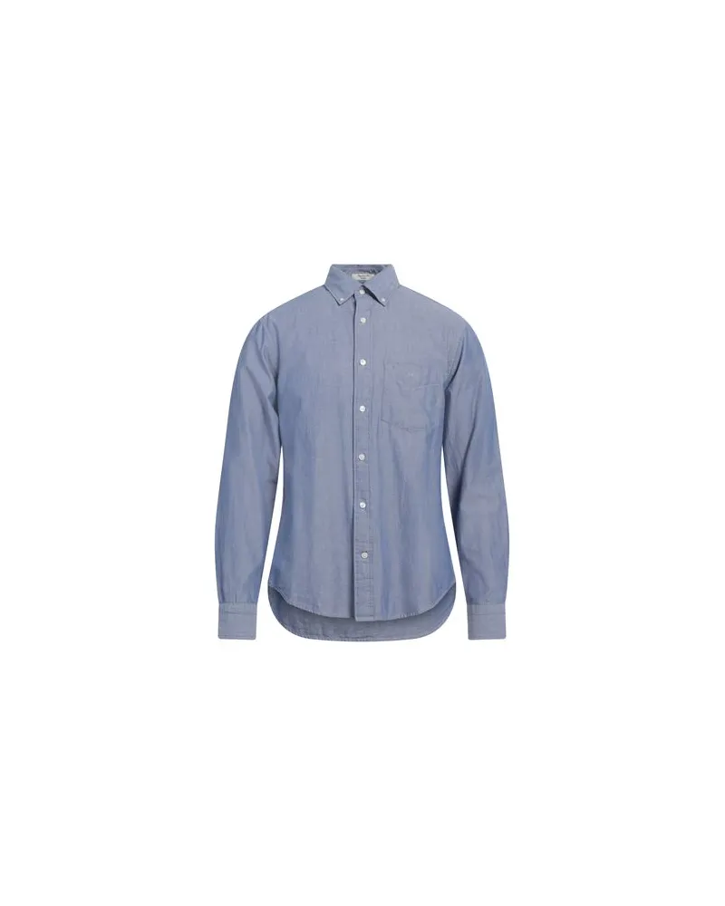 Gant TOPS - Hemdenauf YOOX.COM Blau