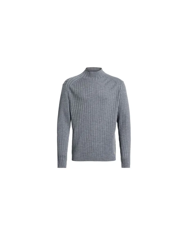 Calvin Klein STRICKWAREN - Rollkragenpulloverauf YOOX.COM Grau