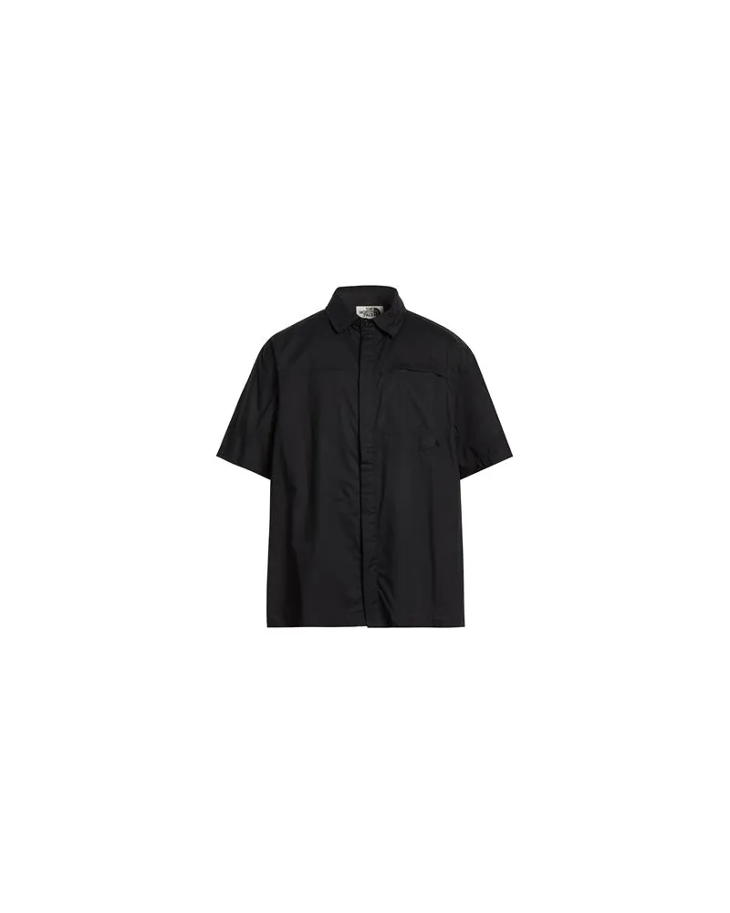 The North Face M S HERITAGE BD SHIRT  - TOPS - Hemdenauf YOOX.COM Schwarz