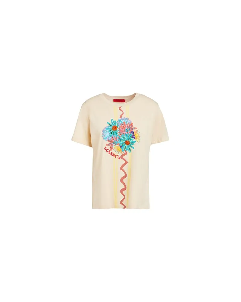 MAX&Co. CALIBRI - TOPS - T-shirtsauf YOOX.COM Beige