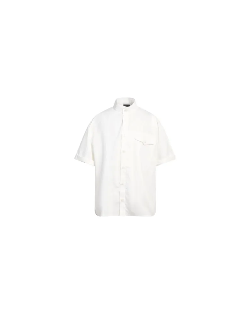 Emporio Armani TOPS - Hemdenauf YOOX.COM Weiß