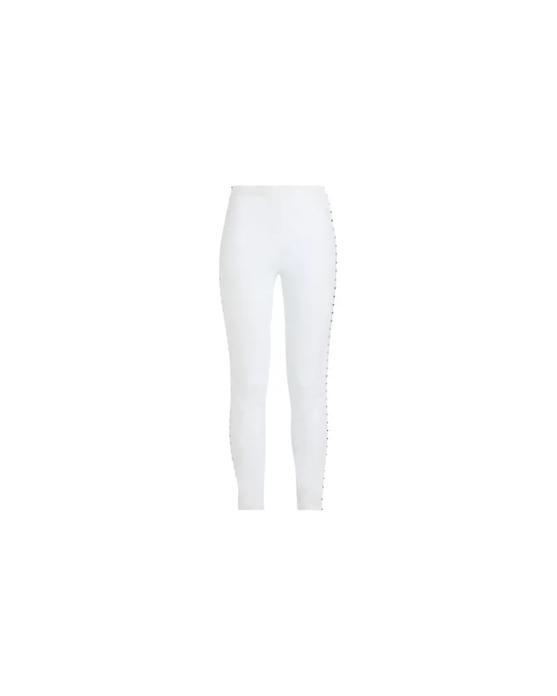 Elisabetta Franchi HOSEN & RÖCKE - Leggingsauf YOOX.COM Weiß