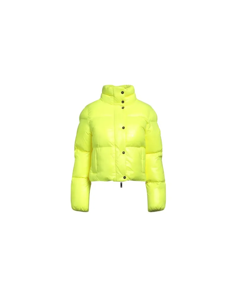Elisabetta Franchi JACKEN & MÄNTEL - Pufferjacken & Daunenjackenauf YOOX.COM Limettengrün