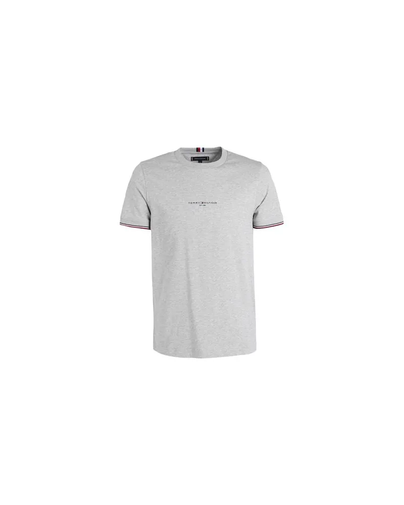 Tommy Hilfiger TOPS - T-shirtsauf YOOX.COM Hellgrau