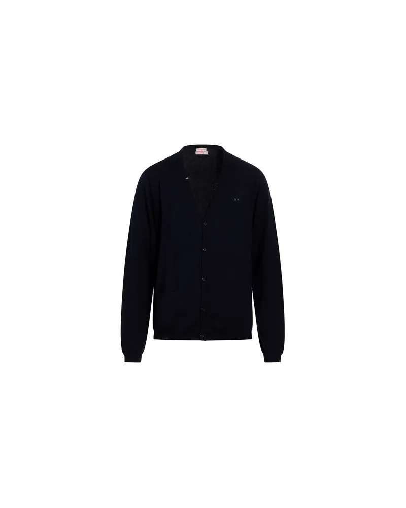 Sun68 STRICKWAREN - Strickjackenauf YOOX.COM Marineblau