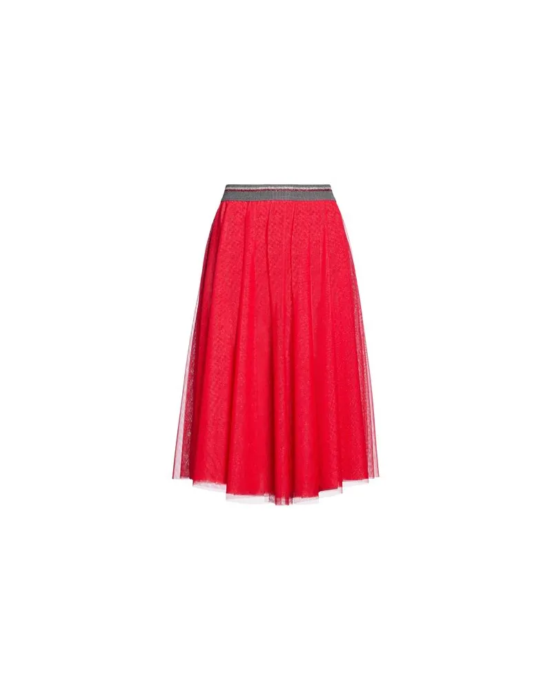 Ermanno Scervino HOSEN & RÖCKE - Midi-Röckeauf YOOX.COM Rot