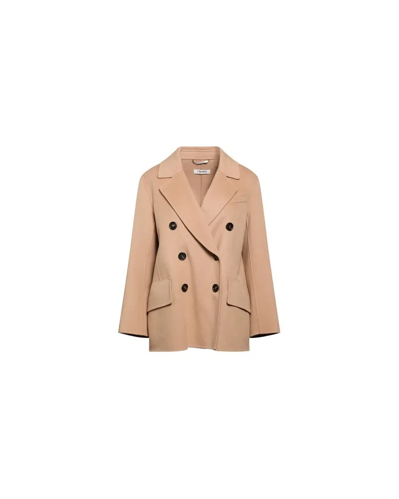 Max Mara JACKEN & MÄNTEL - Mäntelauf YOOX.COM Kamel
