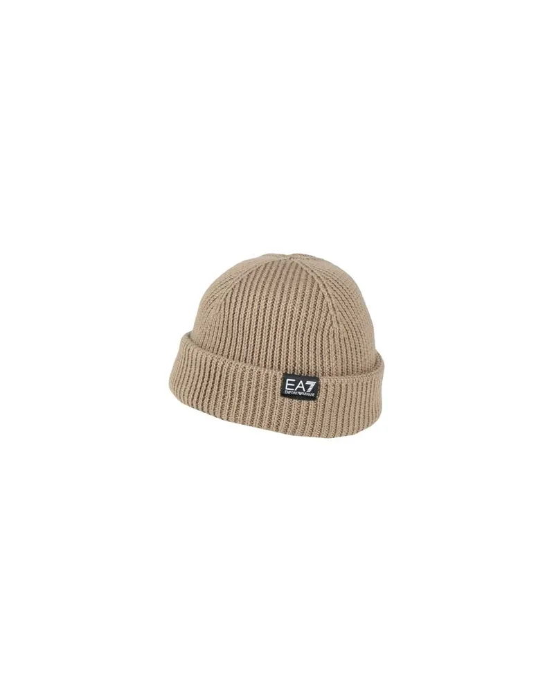 EA7 ACCESSOIRES - Mützen & Hüteauf YOOX.COM Kamel