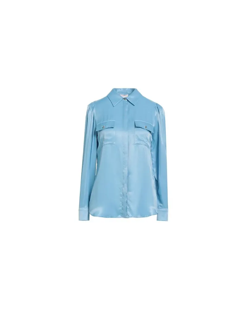 Liu Jo BETTER - TOPS - Hemdenauf YOOX.COM Hellblau