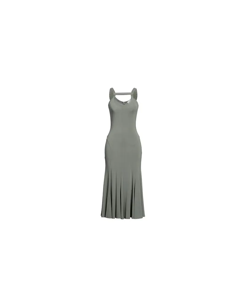 Trussardi KLEIDER - Midi-Kleiderauf YOOX.COM Militärgrün
