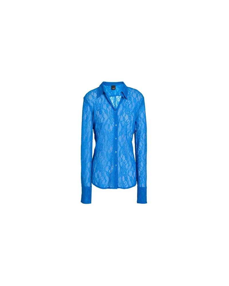 Pinko TOPS - Hemdenauf YOOX.COM Azurblau