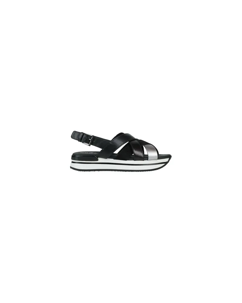 Hogan SCHUHE - Sandalenauf YOOX.COM Schwarz