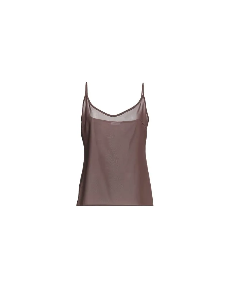 P.A.R.O.S.H. TOPS - Topsauf YOOX.COM Braun